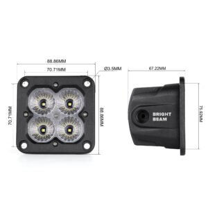 3012 flush 20w flood size 24