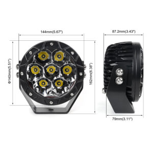 3025 35w spot size 57