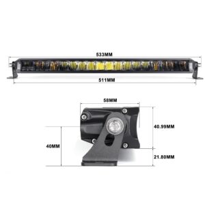 46 20 high beam fog strobe size 63