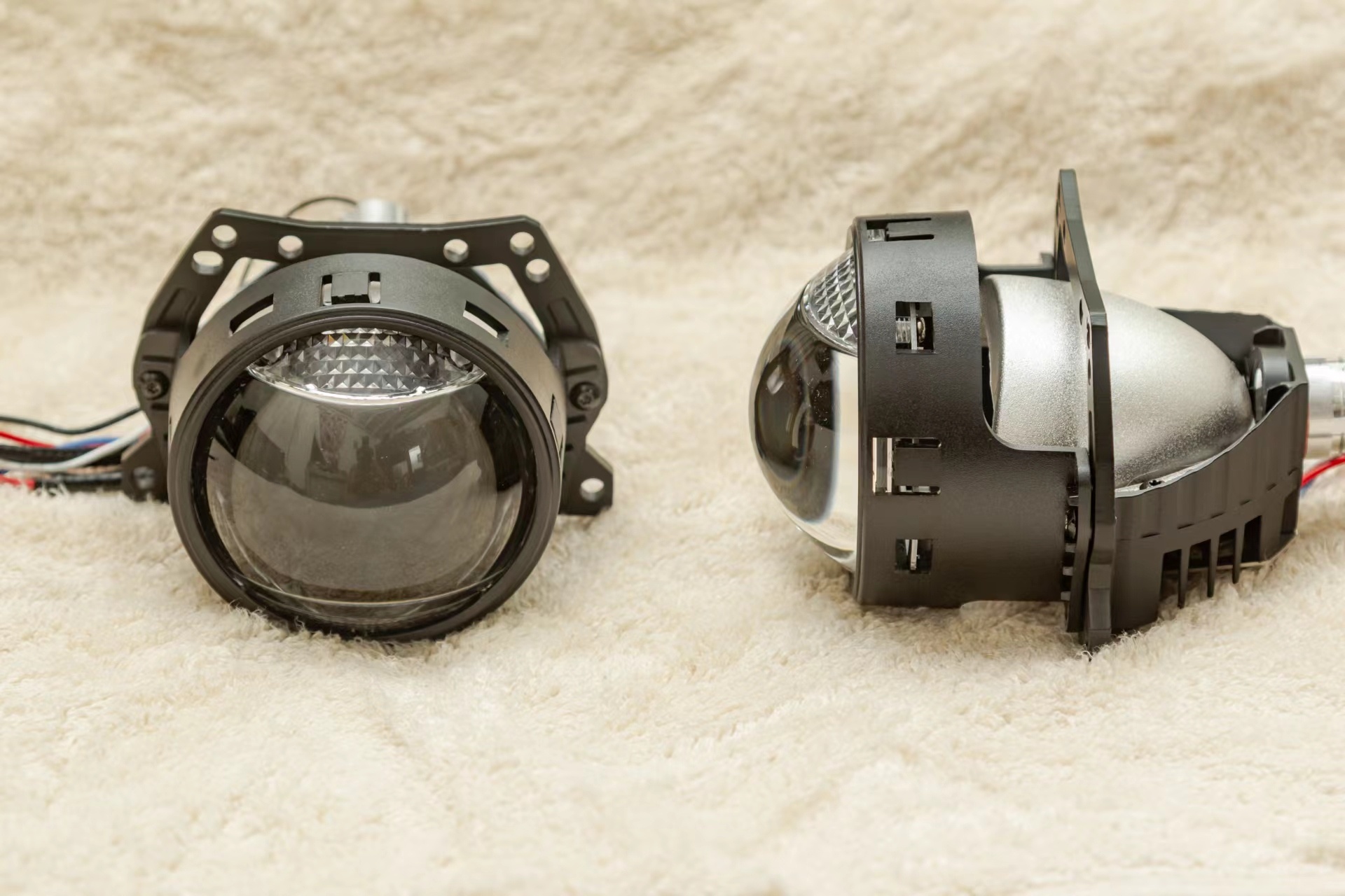 Лінза Bi-Led 3"дюйма  36/45 Ватт, 12 вольт, 6000 К з DRL&Truning light - Зображення 8