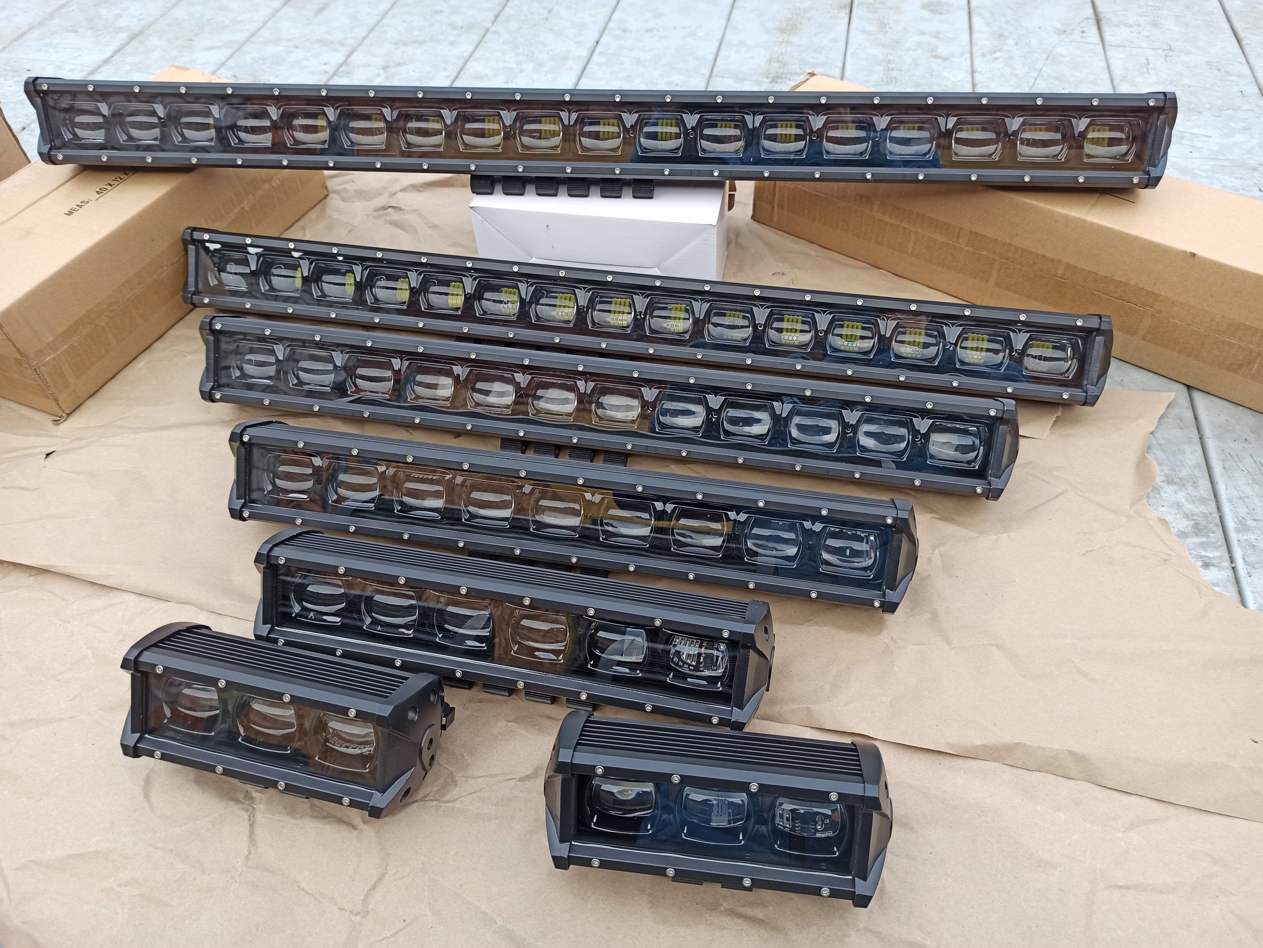 Лед балка CREE 9D 120см 210W - Зображення 8