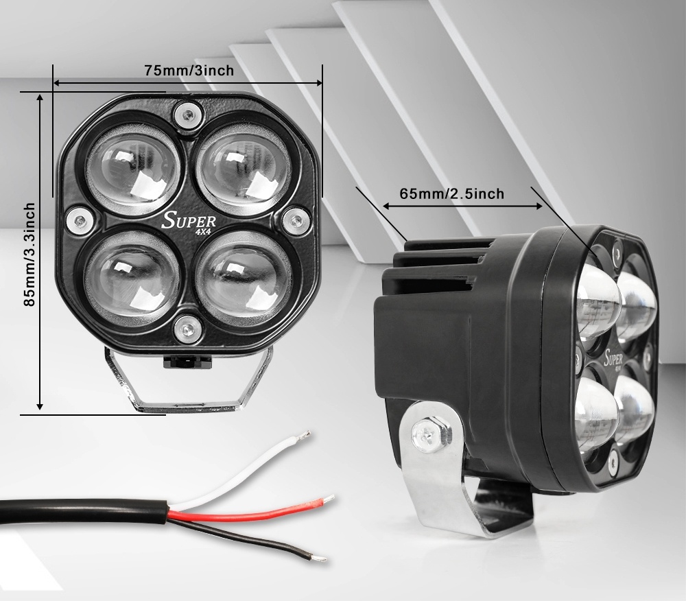 Квадратна фара 120w. Два режима. - Зображення 5