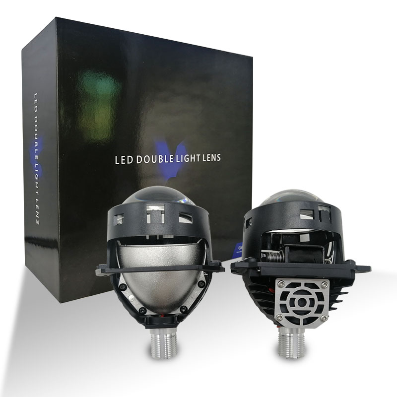 Лінза Bi-Led 3 дюйма 47/50 Ватт, 12 вольт, 6000 К